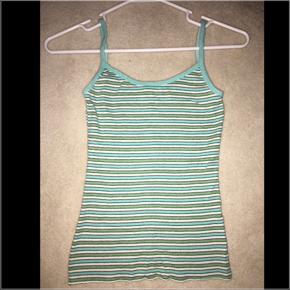 American Eagle Striped Tank Top