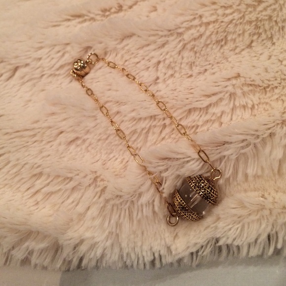 Magnetic gold plated bracelet
