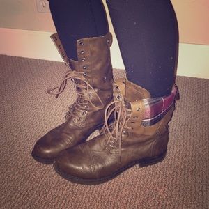 Madden Girl Lace Up Boots