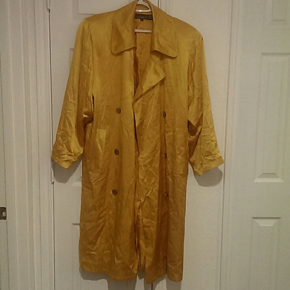 100% silk coat
