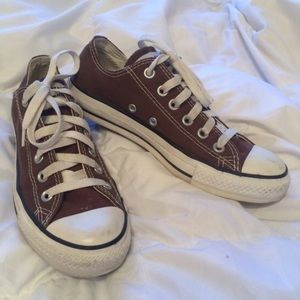 Brown Converse All-Stars