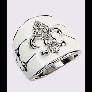 Fleur-de-lis Epoxy Ring