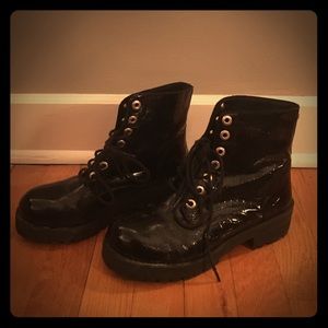 Black Combat Boots