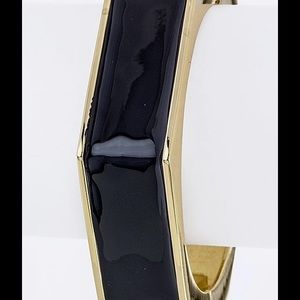 Hexagon Enamel Bangle