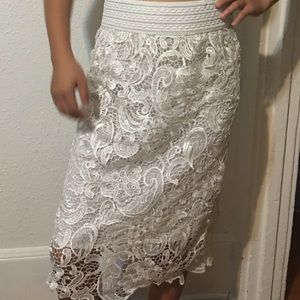 Can be worn 2 and 1... Dress or skirt