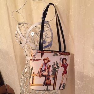 Vintage Cowgirl Purse