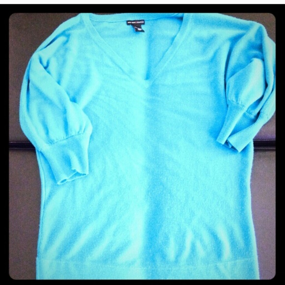 Very comfy teal dolman  sweater