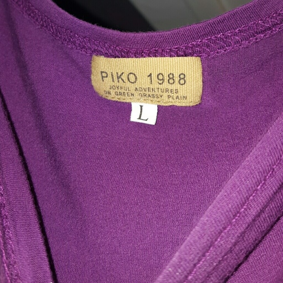 Purple PIKO shirt