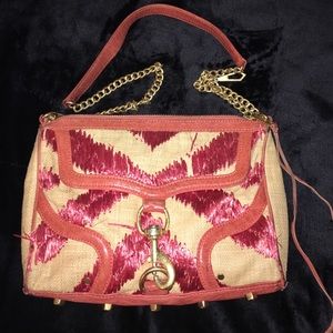 Rebecca Minkoff Straw MAC Bombe in Coral