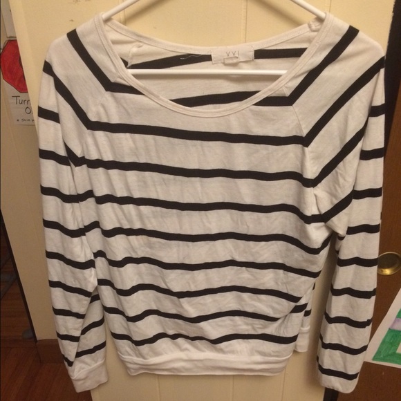 Striped long sleeve tee - Picture 1 of 1