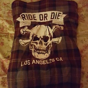 Ride or die flannel