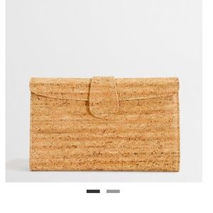 J. Crew Cork Clutch