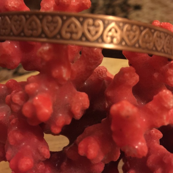 Vintage pure copper bracelet - Picture 3 of 3