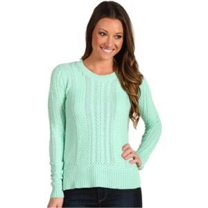 BCBG Max Azria Kayne cable knit sweater