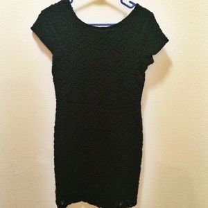Black sz petite small Ann Taylor Loft cute dress!