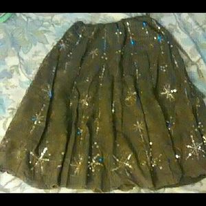 Make offer!! Vince Green Sequin Skirt