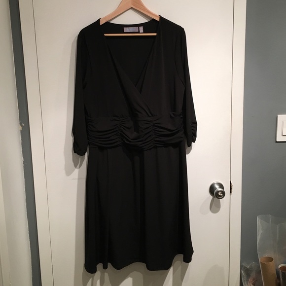 Black b-slim dress by NY Collection