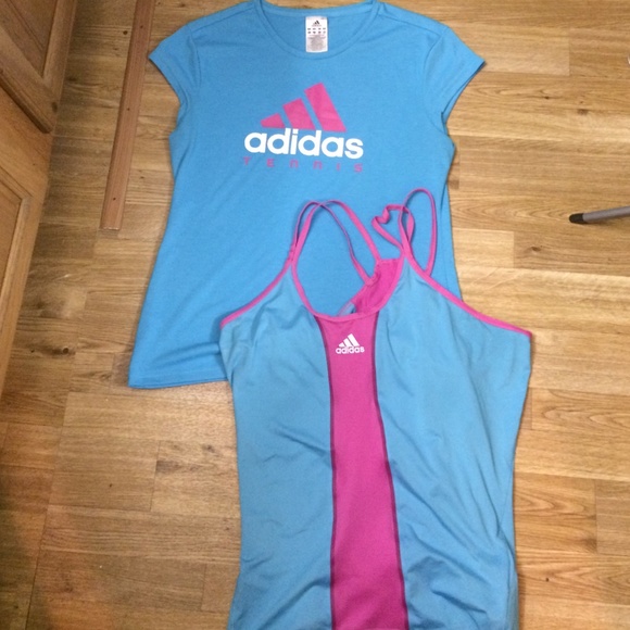 2 adidas tops