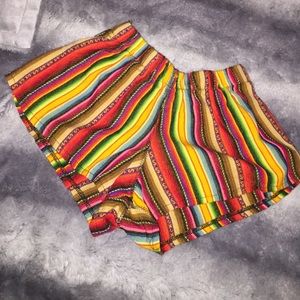 Brandy Melville colorful shorts