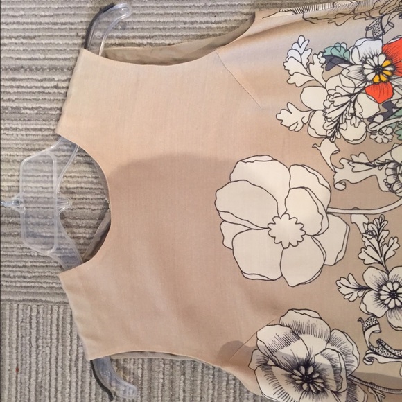 Floral/beige Cacharel short dress - Picture 2 of 7