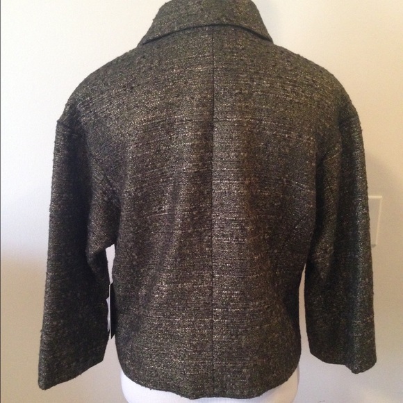 🆑 {Worth} Luxe Lurex Boucle Jacket - Picture 2 of 4
