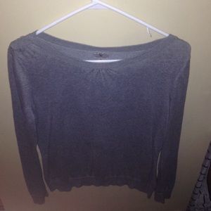 gray worthington sweater