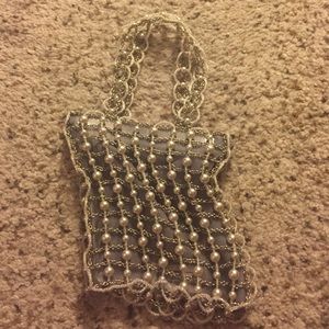 Beaded mini purse
