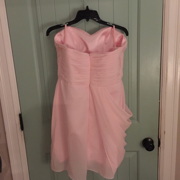 Pink chiffon cocktail dress. Brand new with tags. - Picture 2 of 2