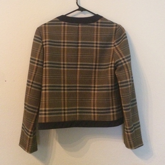 SOLD - Zara plaid blazer - Picture 3 of 3