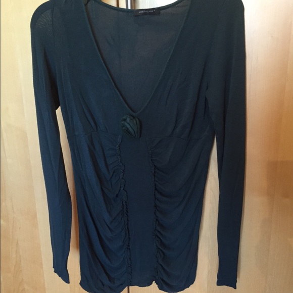 Dark green top