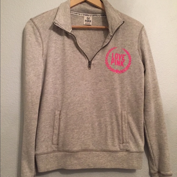 VS pink sweatshirt