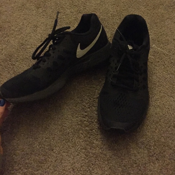 Black Nike Running Shoes