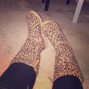 Cheetah Boots