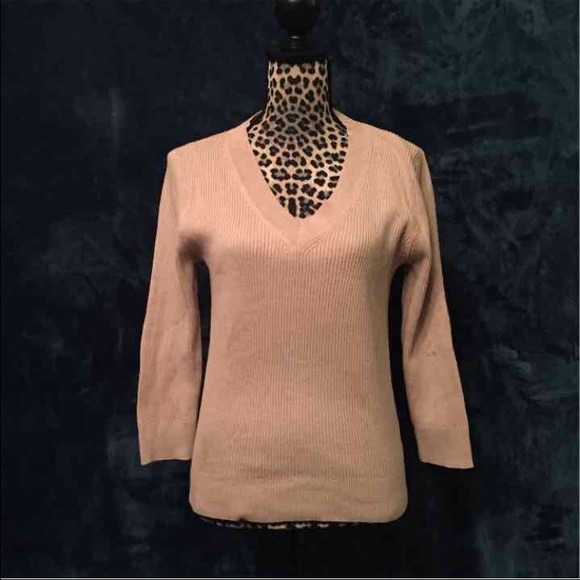 Tan Faded Glory Sweater