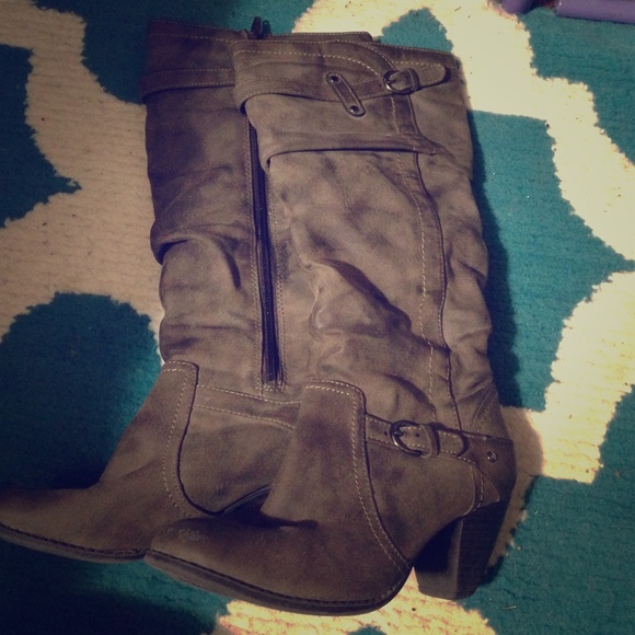 Knee high boots