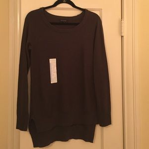 Limited Olive Green Hi-Lo Tunic Sweater