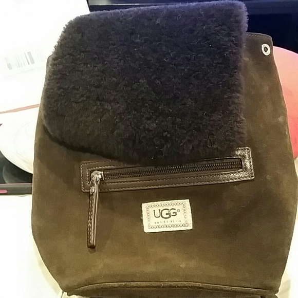 Ugg Mini Suede/shearling backpack