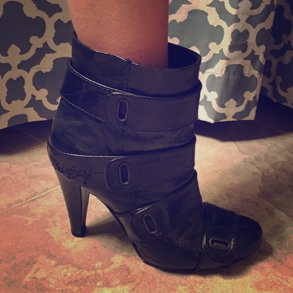Miss Sixty black booties