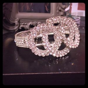Cubic zirconia bangle
