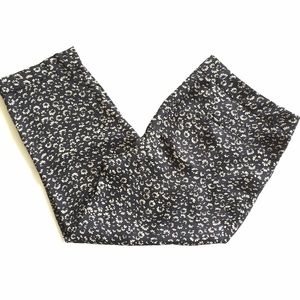 LOFT Printed Cropped Pants