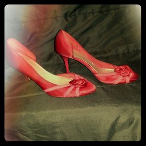 Red high heels