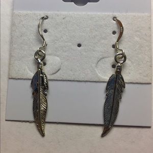 🚫SOLD🚫 Feather Earrings