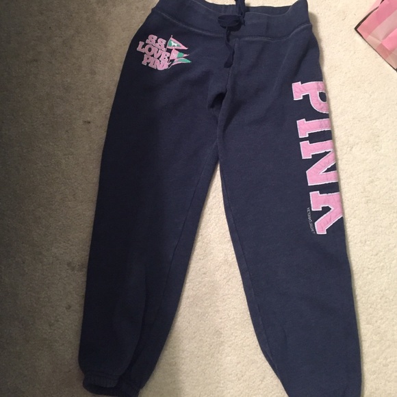 Pink sweatpants