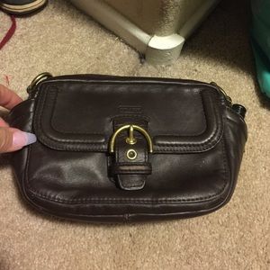 Small vintage coach cross body