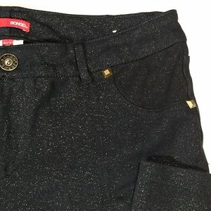 Black & Gold Sparkle Pants