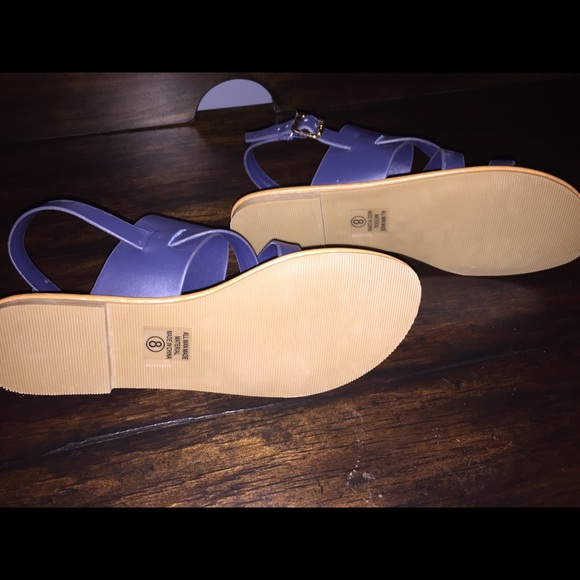 Brand New, Never Been Worn Navy Blue Sandals. - Picture 4 of 4
