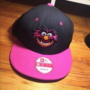 Black and Pink Official Muppets SnapBack ⚾️