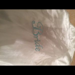 Brand new bride robe