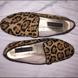 Steven madden cheetah loafers!
