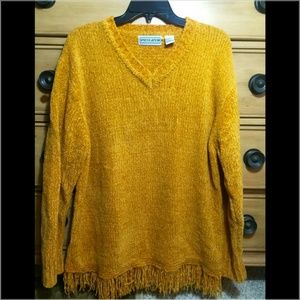 WOMEN YARN SWEATER WARM AND COMFY LARGE